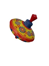 Schylling Little Tin Top Spinning Toy