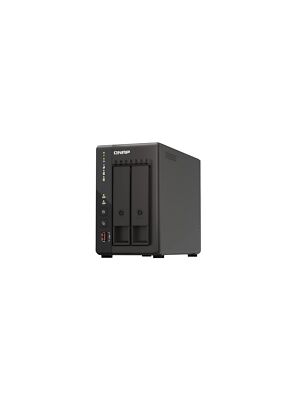 QNAP TS-253E-8G-US 2 Bay High-Performance Desktop NAS with Intel Celeron Quad...