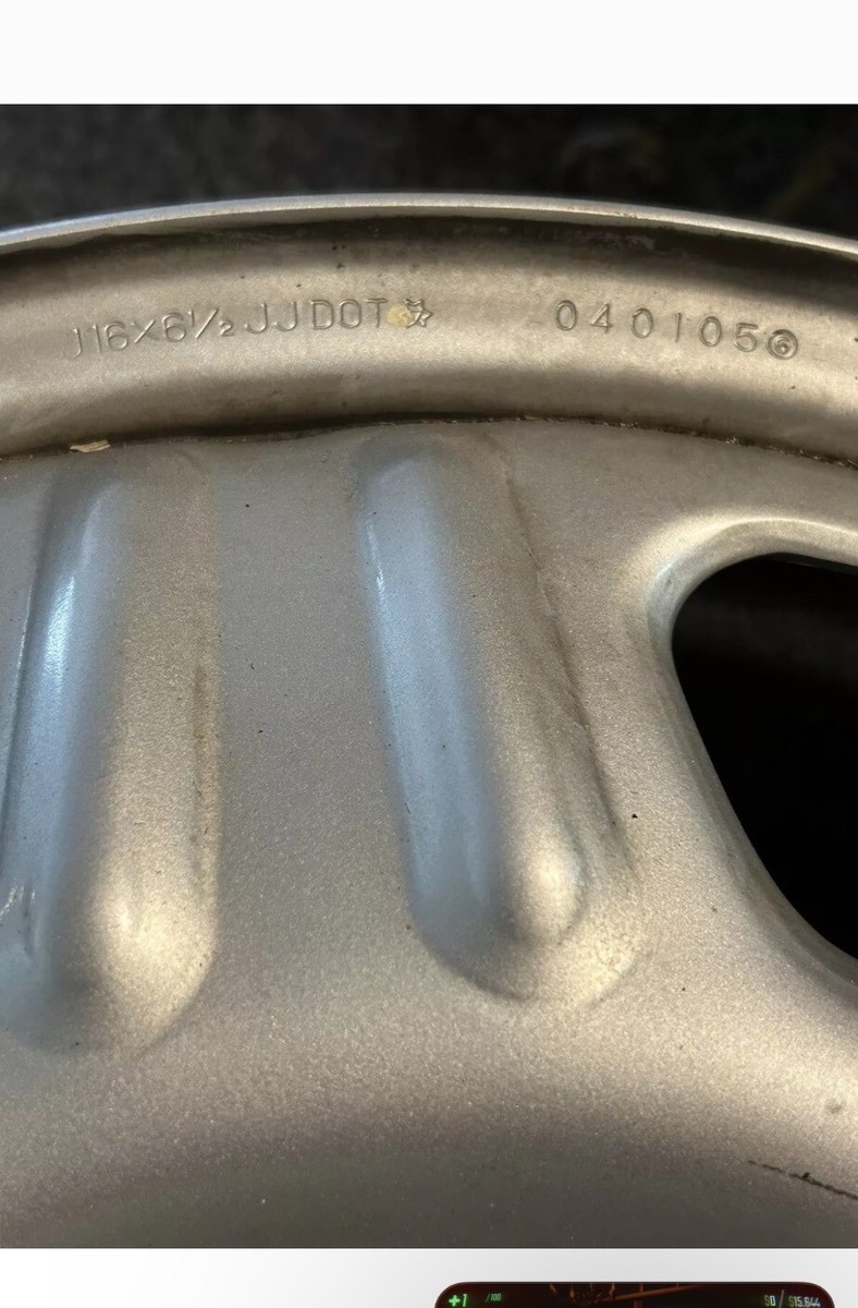 Honda Steel Vehicle Wheel Rim 16X6-1/2 JJ DOT For Car Accessories