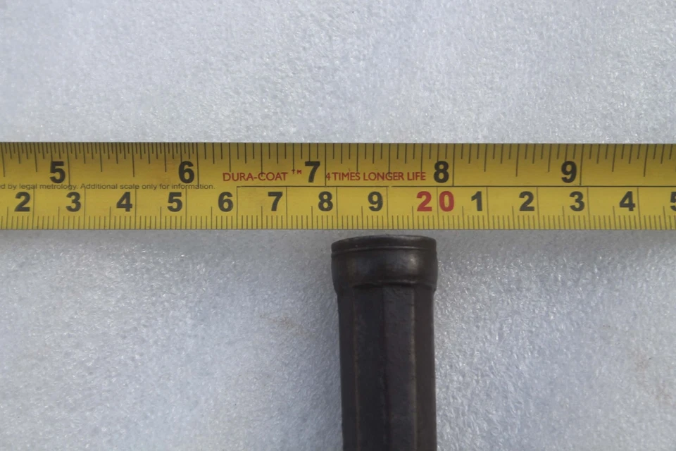 old iron rare antique indo-Persian rajput war tringular  blade spear-head/lance - Image 4 of 4