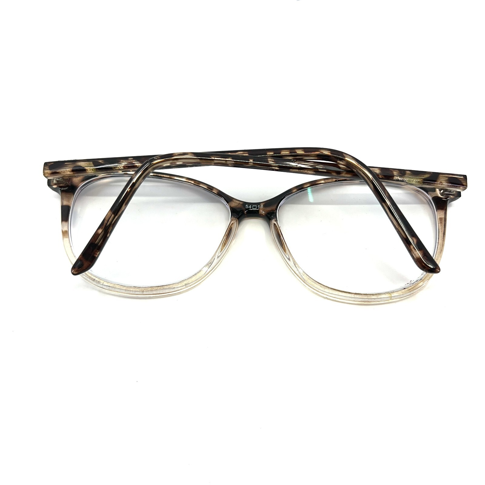 Chelsea Morgan CM20218 tort/pewter Eyeglasses Frames Black brown 54-14-140