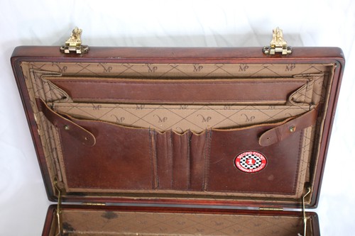 Custom Wood Briefcase with Midnight Express Original Logo - Picture 10 of 11