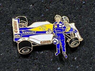 Pin's F1 Williams Renault – ELF, Canon, Good Year, Camel – Vintage
