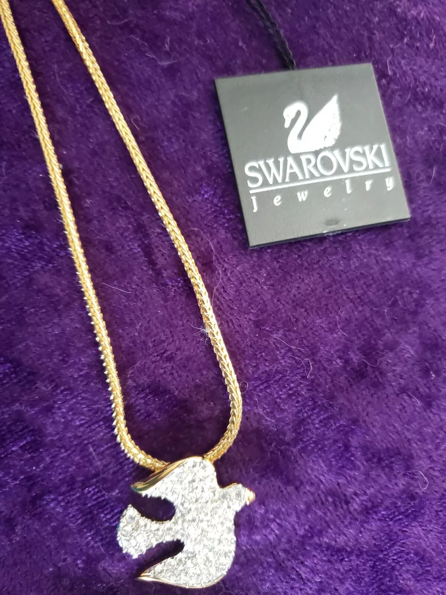 Swarovski dove best sale necklace