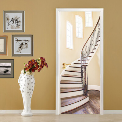 Stickers Muraux 3D Effet Escalier - Modèle I8495 - Déco Murale Erin 2023 - Neuf