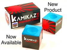 NEW Kamikaze Premium Pool Chalk 1 Box 2 Cubes FAST SHIPPING