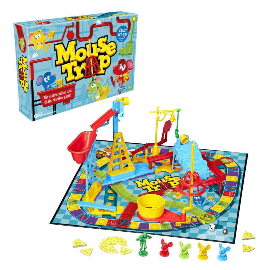 Mouse Trap Board Game - The Crazy Game with 3 Action Contraptions