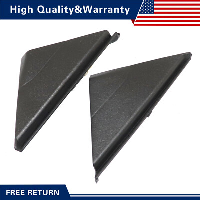 2X For 2017-20 Hyundai Elantra Door Side View Mirror Trim Corner Triangle Fender