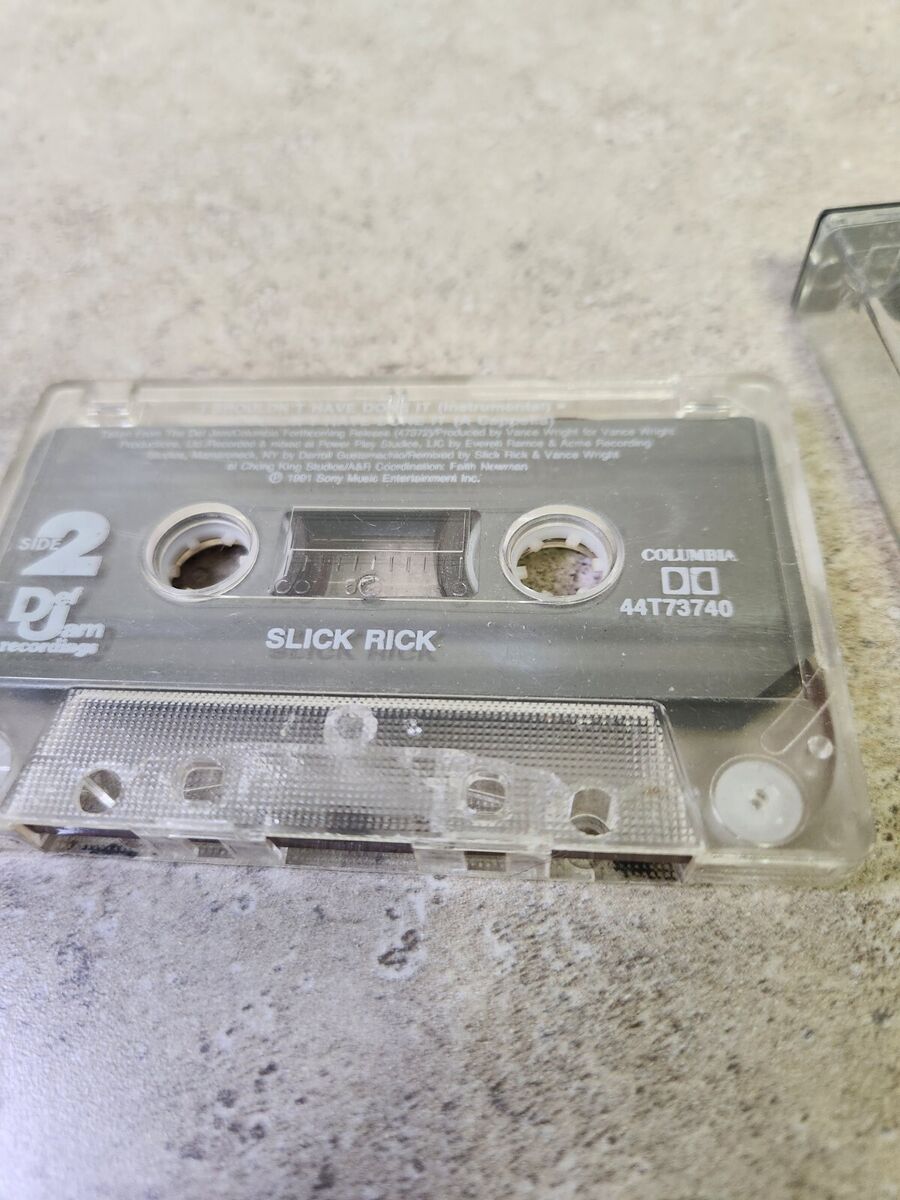 Slick Rick: I Shouldn't Have Done It: Cassette Single Slick Rick: I Shouldn't Have Done It: Cassette Single