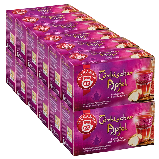 Teekanne Türkischer Apfel, 12er Pack - Bild 1 von 1