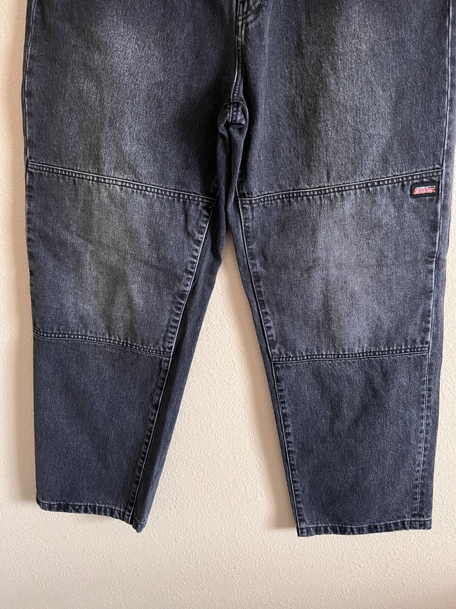 Supreme x Dickies Double Knee Baggy Jeans - Size 36 - Black Supreme x Dickies Double Knee Baggy Jeans - Size 36 - Black
