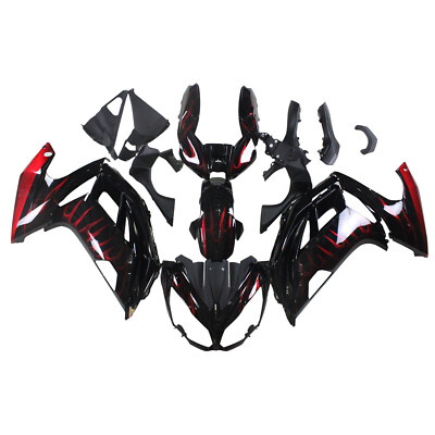 Injection Red Black Fairing Kit for Kawasaki Ninja 650 2012-2016 ER-6F Bodywork
