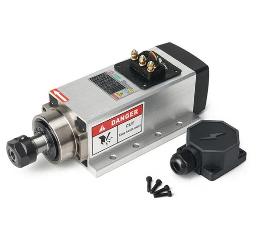 3.5KW ER20 Air-cooled Square Spindle Motor CNC Router Milling Engrave 220V/380V - Picture 6 of 10