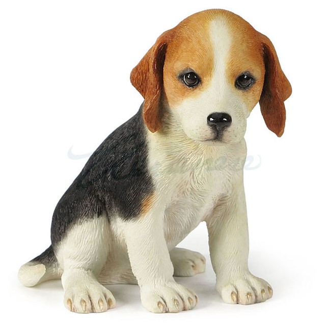 Beagle Puppy Dog Collectible Figurine Miniature 4.25"L New in box eBay