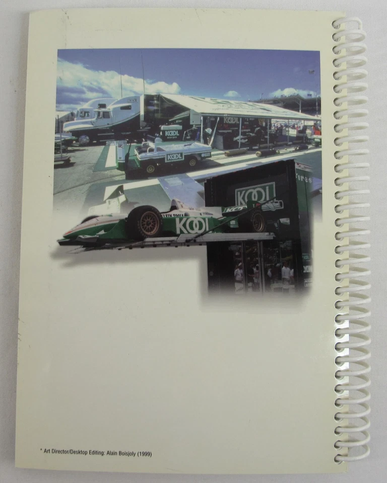 Team Kool Green 1999 Media Guide Champ Car Paul Tracy Dario Franchitti Foto 3 de 3