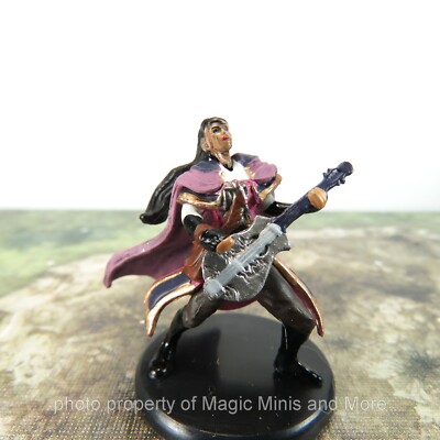 Monster Menagerie III ~ HUMAN BARD #19b Icons of the Realms 3 D&D miniature