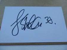 JACK STORER   - ACTIVE / RETIRED PLAYERS - ALL LEAGUES -AUTOGRAPHED CARD