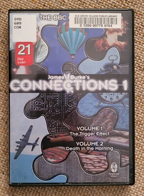 James Burke Connections 1 DVD Vol 1 & 2 BBC Classic Trigger Effect  