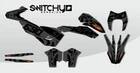 Set Sticker Graphics Kit Phantom Black for KTM 690 Enduro 2008 2009 2010 2011