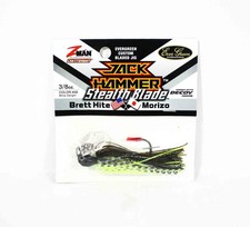 Zman Chatterbait Jackhammer Stealthblade 3/8 Oz Bhite Delight (4486)