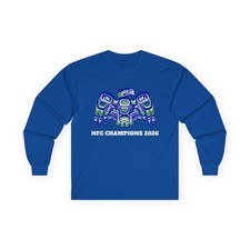PNW Indigenous-Inspired Seahawks Long Sleeve Tee | Pacific Northwest Football
