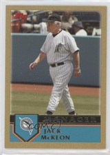 2003 Topps Traded & Rookies Gold /2003 Jack McKeon #T119 12dm