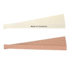 Pink  White Sentence Strips Cardstock, 0.4" x 5.9", 60 Pcs
