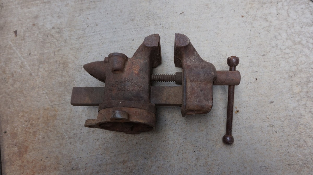 Vintage Rock Island 505a Vise USA 4