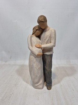 Willow Tree Figurine Home Susan Lordi Expecting Couple Pregnancy New Baby 8 