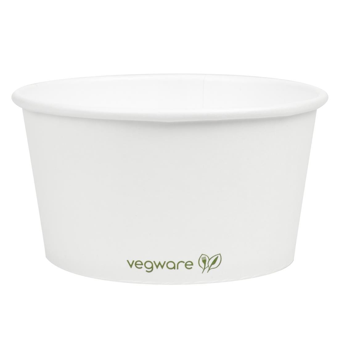 Vegware 12oz Compostable Hot Food Pots 340ml Takeaway Containers 500 Pack - Image 3