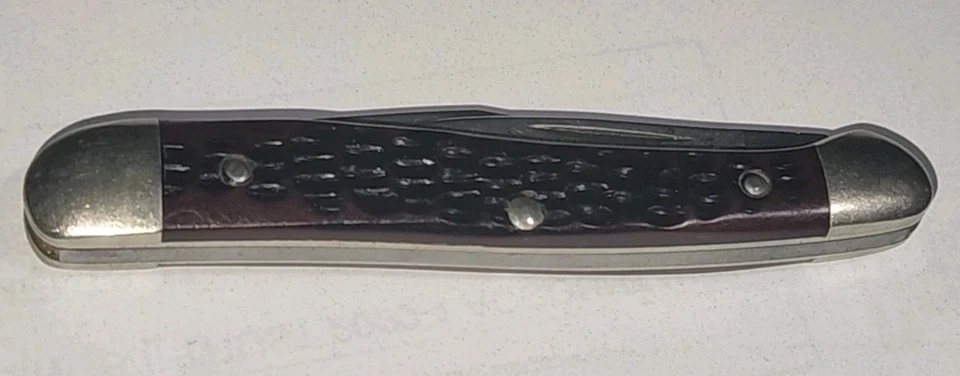 Bonita navaja de bolsillo Case X X 1964 a 1969 EE. UU. 62109X Baby Mini Copperhead Foto 3 de 4