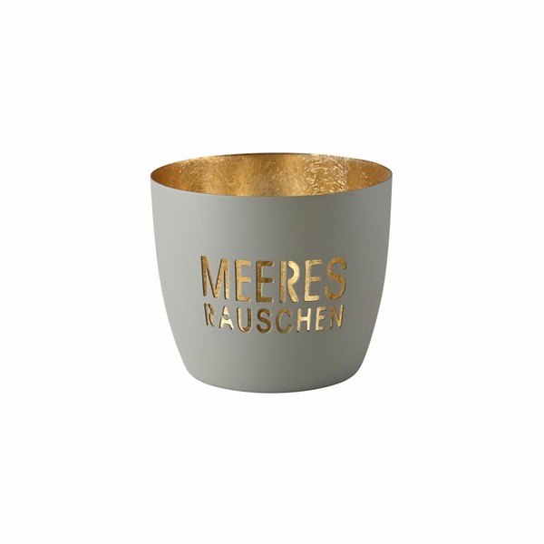 Gift Company Windlicht Madras Meeresrauschen M Teelichthalter Kerzenhalter 8....-image