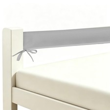 Toddlers' Bed Rail Protecter,Easy InstallEnhanced Safety Mostly Fit Gray-4pc