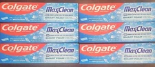 Lot Of 6 Colgate  MaxClean Smart Foam Effervescent Mint 6.0 oz!