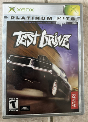 X Box Test Drive Platinum Hits Manual Included