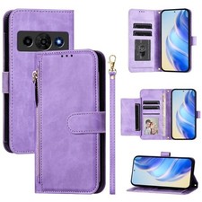 For ZTE Nubia P7 Pro 5G / Optus X Value 5G Multi-Card Slots Zipper Wallet case
