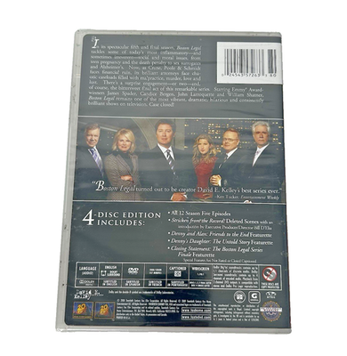 Boston Legal - Season 5 (DVD, 2009, 4-Disc Set, Checkpoint