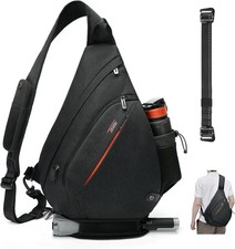 Herren Schulterrucksack 19L 8 Taschen Umhängetasche