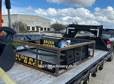 2 Blades AGT RC72 Skid Steer Brush Cutter Mower-Hydraulic System