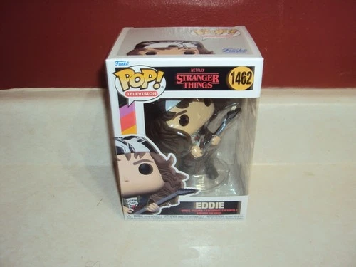 STRANGER THINGS EDDIE MUNSON WITH GUITAR 1462 FUNKO VINYL POP SEASON 4