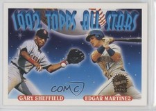 1993 Topps Inaugural Florida Marlins Gary Sheffield Edgar Martinez #403 HOF 13kb