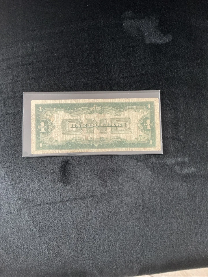 1934 $1 DOLLAR SILVER CERTIFICATE FUNNY BACK NOTE - Image 3 of 4