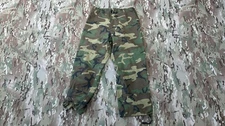🇺🇸 NEW NAVY ARMY USGI WOODLAND CAMO GORETEX TROUSERS PANTS COLD WET MEDIUM