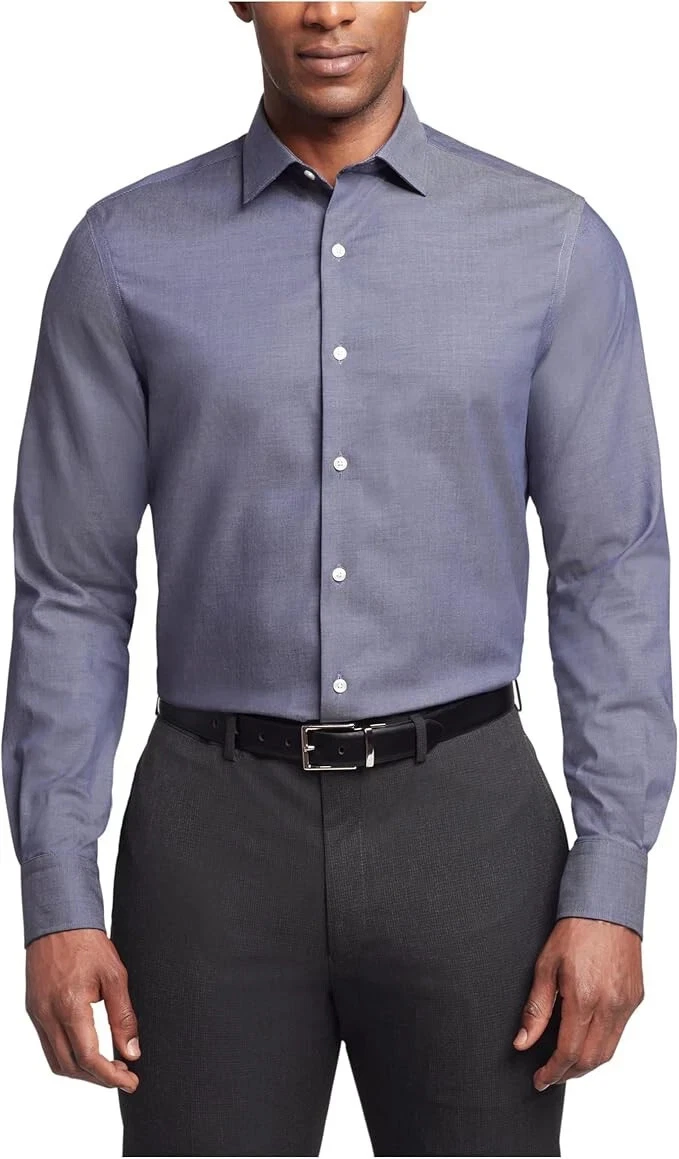 Tommy Hilfiger Regular Fit Solid Dress Shirts for Men for sale | eBay