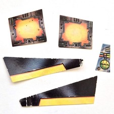 Vintage 1988 Kenner SILVERHAWKS Sprinthawk Vehicle - Loose Replacement Stickers