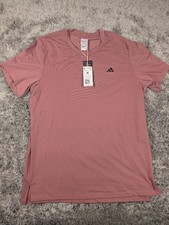 Adidas Men s Axis Tee 3.0 T-shirt Crimson Medium NWT Mauve Color