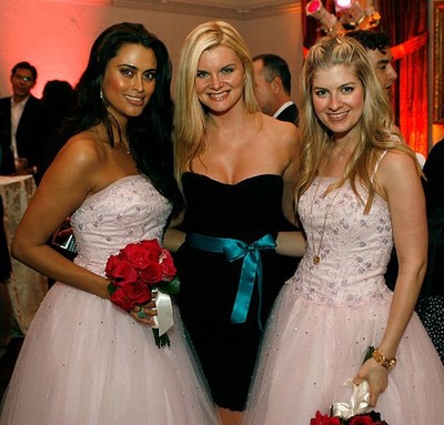 Actress Heather Tom wedding party players attend the after party r- Old Photo