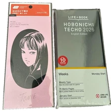 English Hobonichi Weeks 2026 TOMIE JUNJI ITO Planner & Pencil Board Underlay Set