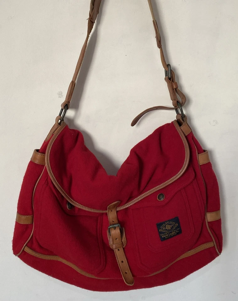 Bandolera de lana Polo Ralph Lauren Foto 3 de 4