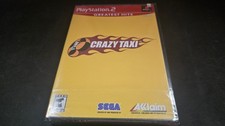 Crazy Taxi 1 Greatest Hits Acclaim Sony Playstation 2 PS2 Brand NEW SEALED!